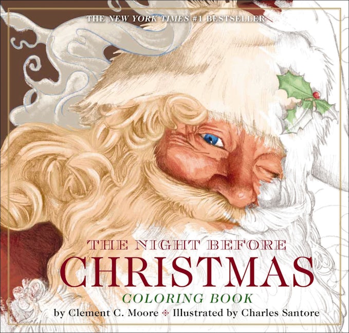 The Night Before Christmas Coloring Book Classic Ed
