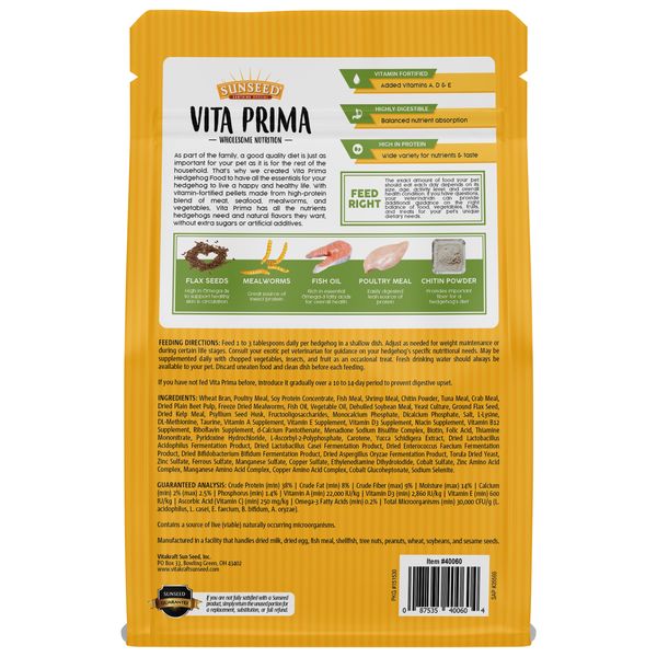 Vita Prima - Hedgehog Food
