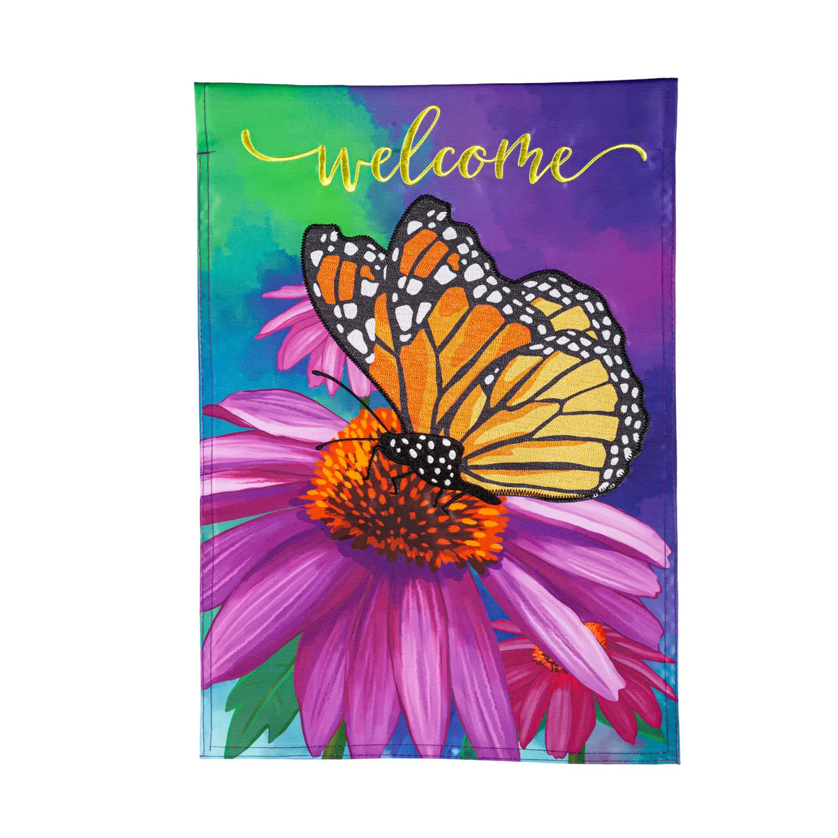 Cornflower & Butterfly Flag