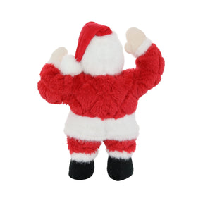 Tuffy Dog Toys - Mighty Holiday Santa Plush Squeaky Dog Toy