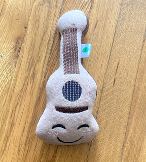 Screaming Pickles - Dog Toy Mini Guitar Plush