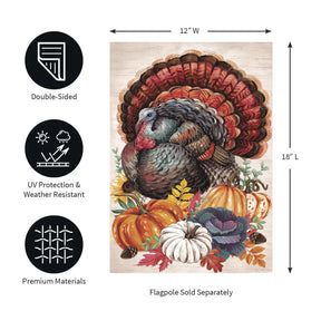 Evergreen Enterprises - Flag Elaborate Turkey