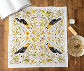Gingiber Tea Towel Goldfinch