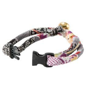 Cat Collar Chirimen Fireworks