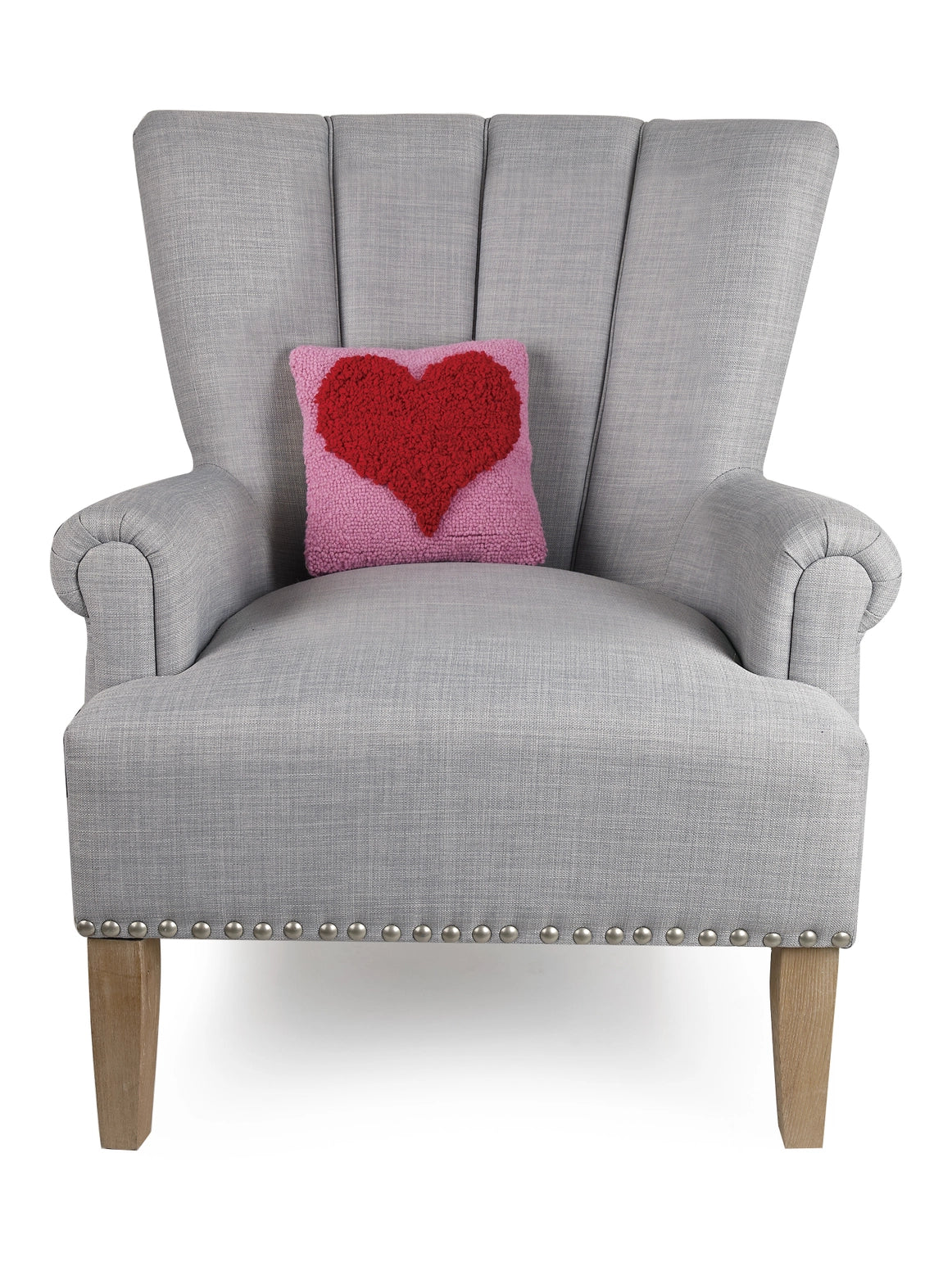 Peking HandiCraft - Pillow Red Heart Hook