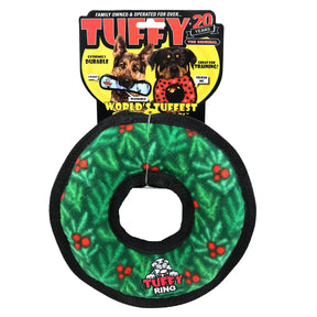 Tuffy Dog Toys - Tuffy Holiday Wreath