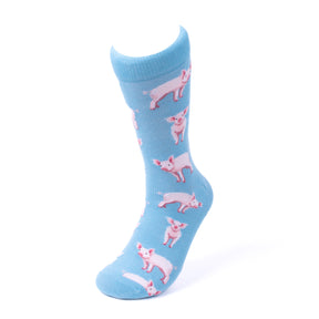 Selini New York - Men's Pink Pig Socks