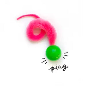 Cat Toy Ball Wiggly Ping