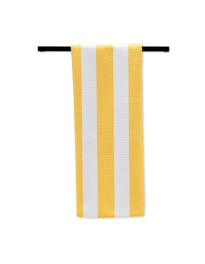 Geometry - Tea Towel Summer Bold Yellow