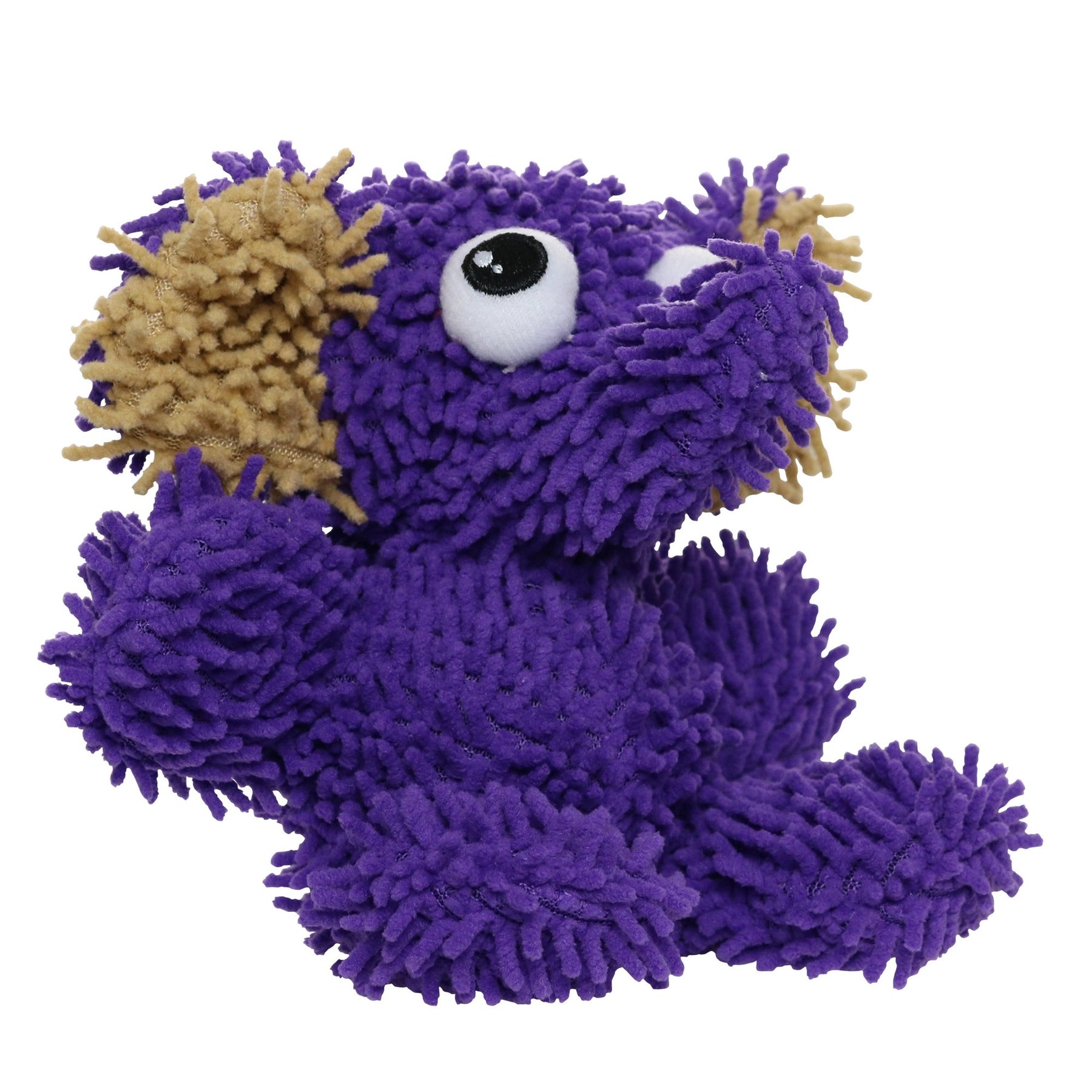 Tuffy Dog Toys - Mighty Jr Microfiber Ball Elephant Squeaky Durable Toy