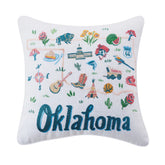 Pillow Oklahoma Embroidered