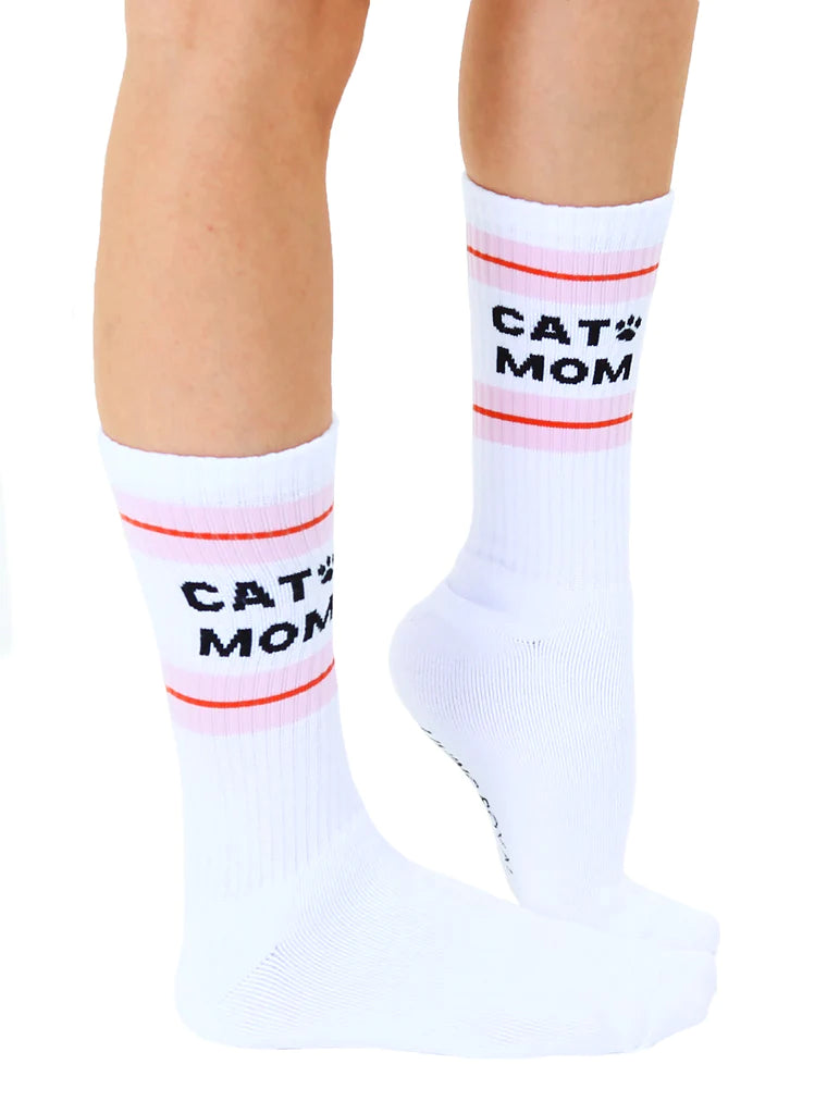 Living Royal - Socks Cat Mom Classic Crew