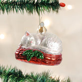 Old World Christmas - Cat Nap Ornament