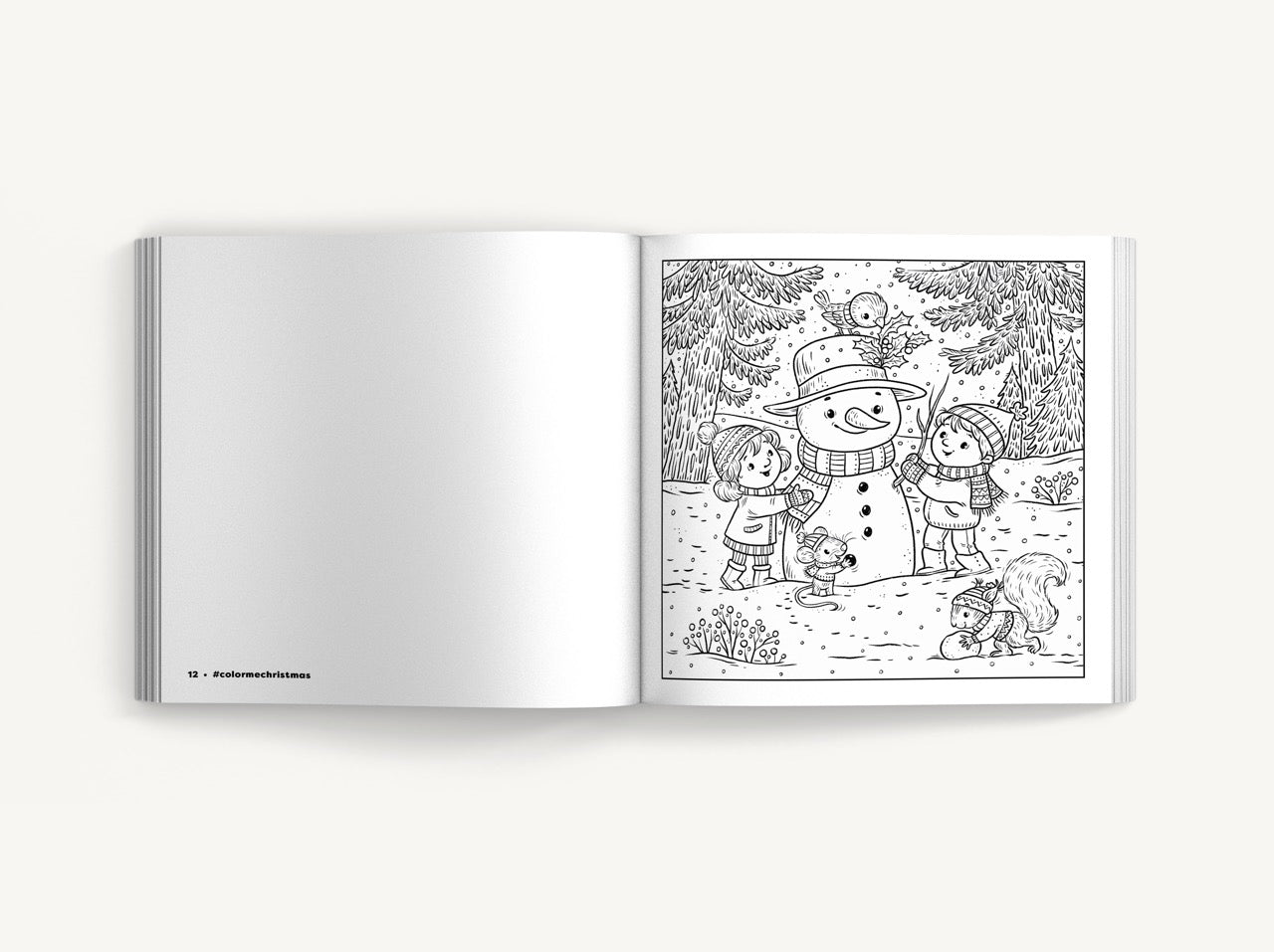 Color Me Christmas (For Kids) 30 Festive Coloring Pages