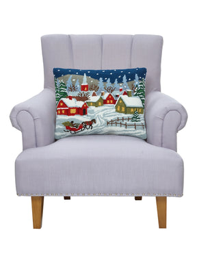 Peking HandiCraft - Pillow Snowy Night Hook