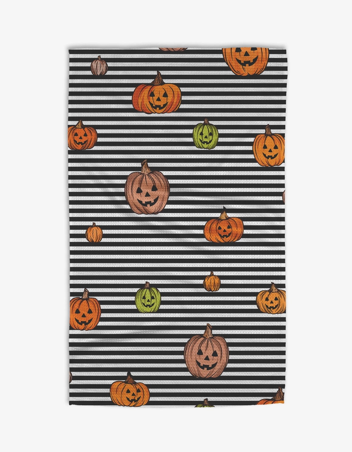 Geometry - Tea Towel Stripped Pumpkins