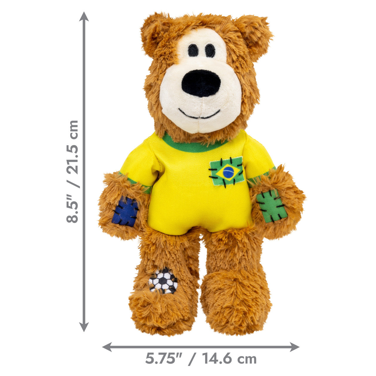 KONG - Wild Knots Bear Brazil World Cup