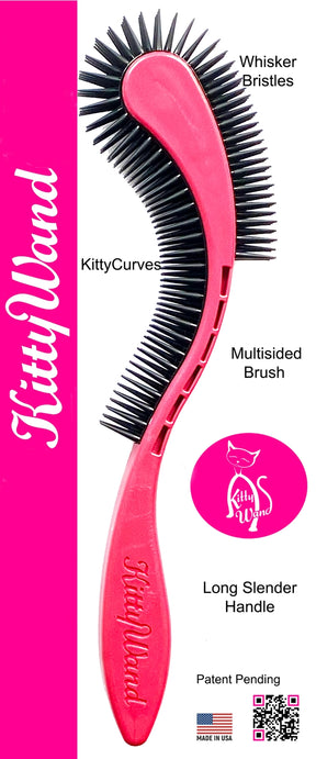 KittyWand Multisided Brush