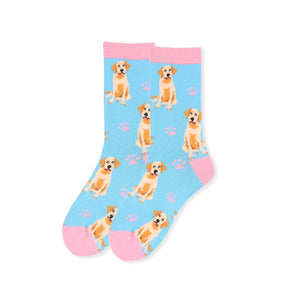Selini New York - Women's Golden Retriever Dog Socks