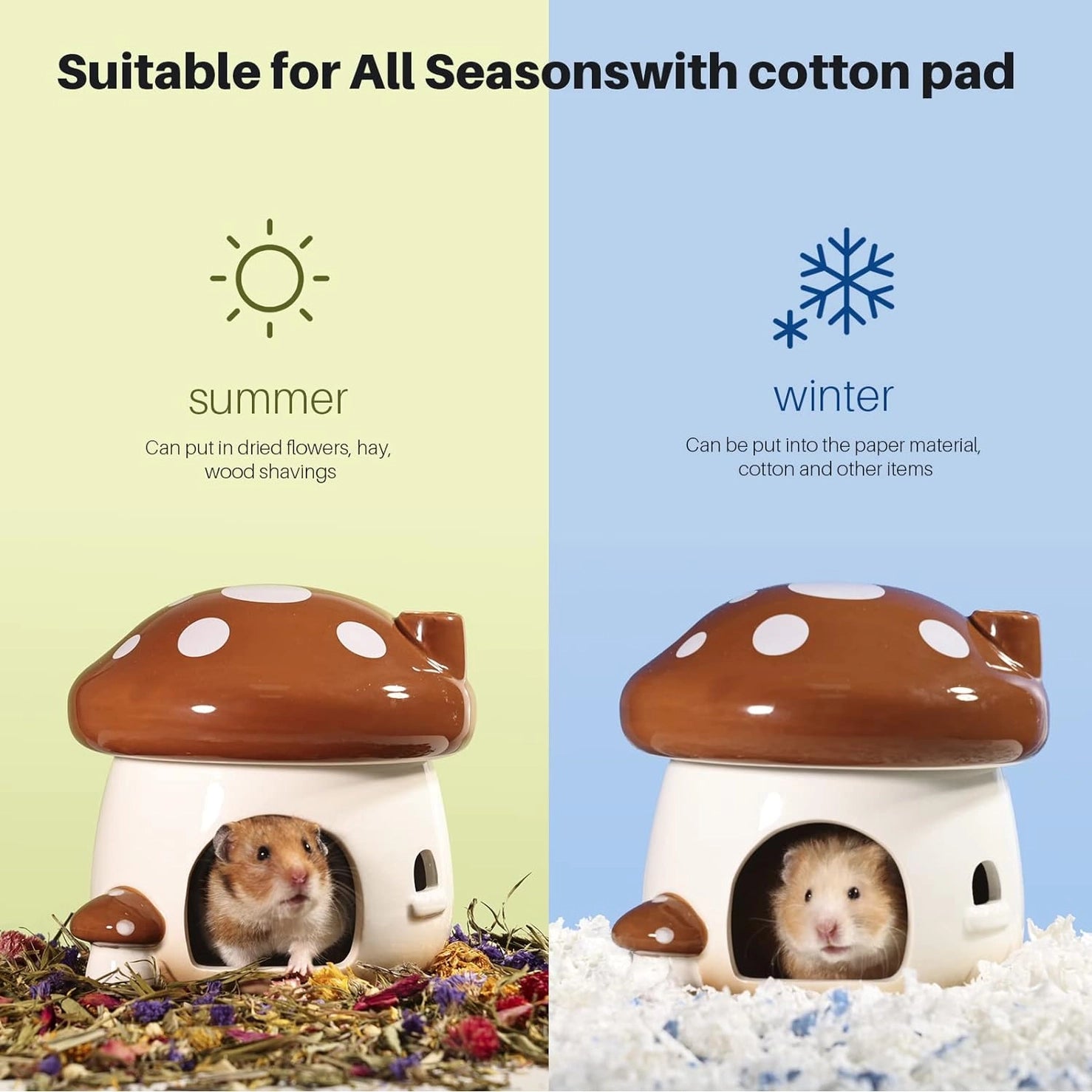 Vigor - Hamster House Mushroom Shaped