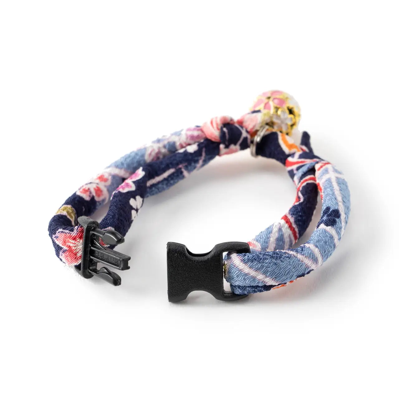 Cat Collar Chirimen Sakura