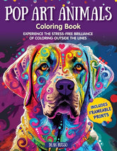 Wellspring- Coloring Book - Pop Art Animals