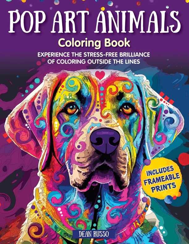 Wellspring- Coloring Book - Pop Art Animals
