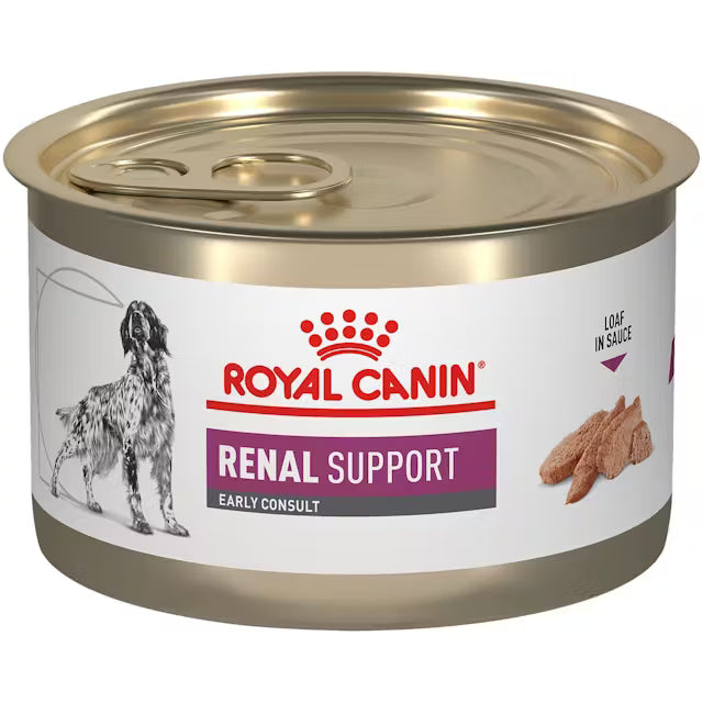 Royal Canin Veterinary Diet - Renal Support Early Consult Loaf in Sauce Dog Can