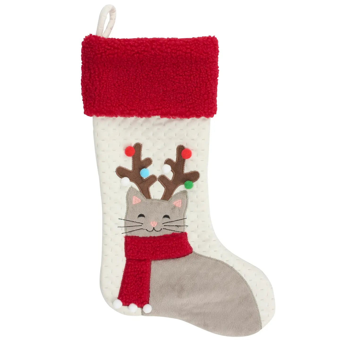 Primitives by Kathy - Stocking Antlered Cat