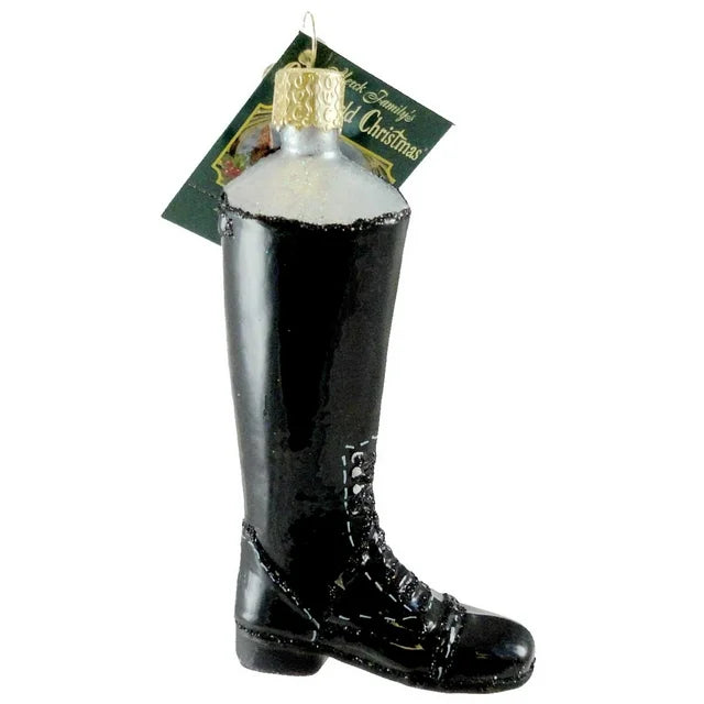 Old World Christmas - English Riding Boot Ornament