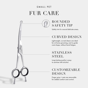 Tweezerman - Grooming Shears Curved 7"
