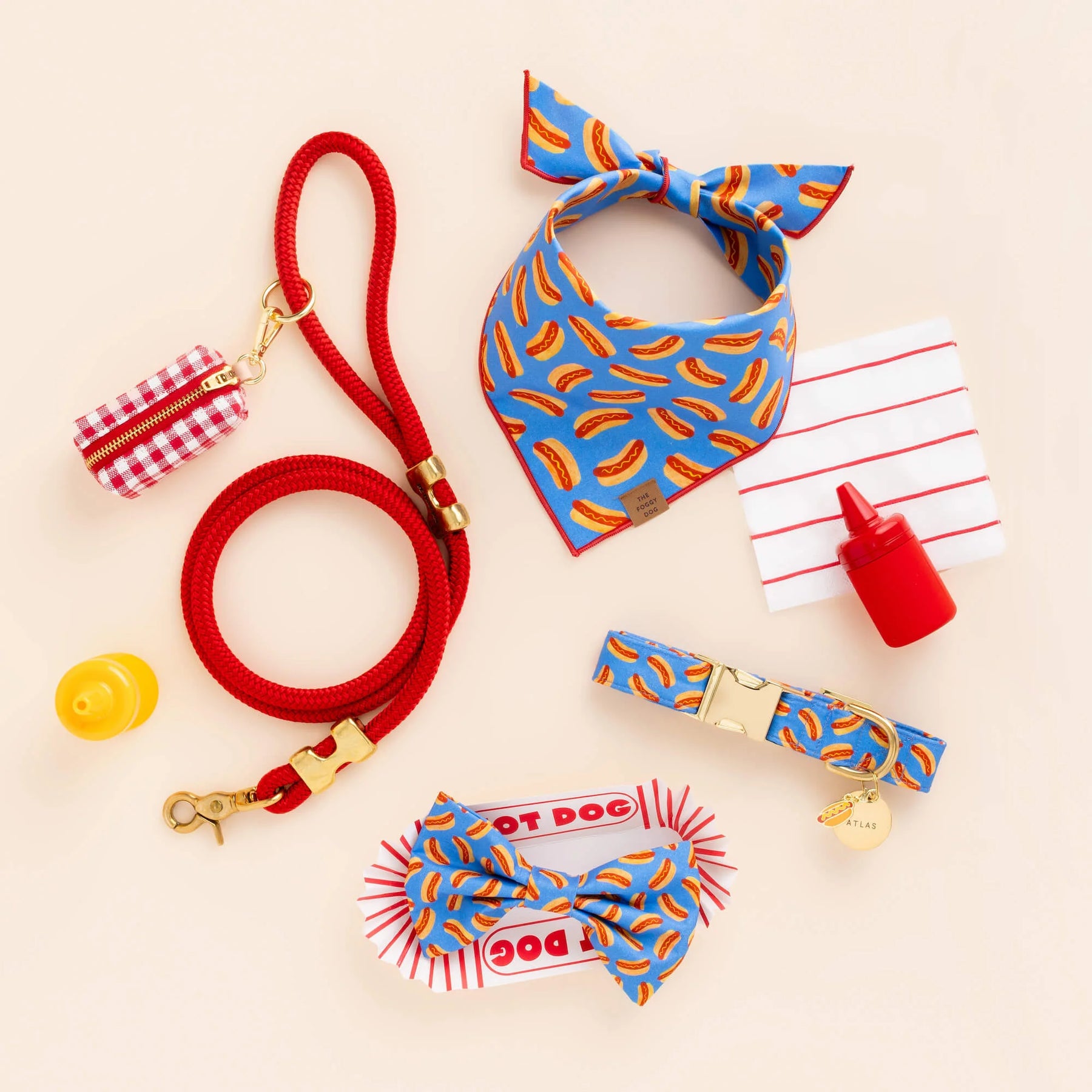 Dog Collar Hot Diggity Dog