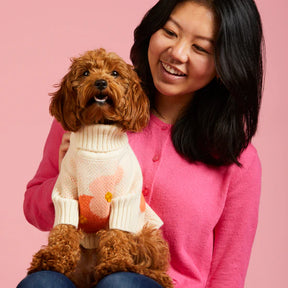 Dog Sweater In Bloom Spring