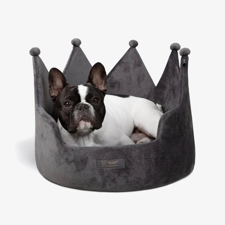 Crown Dog & Cat Bed