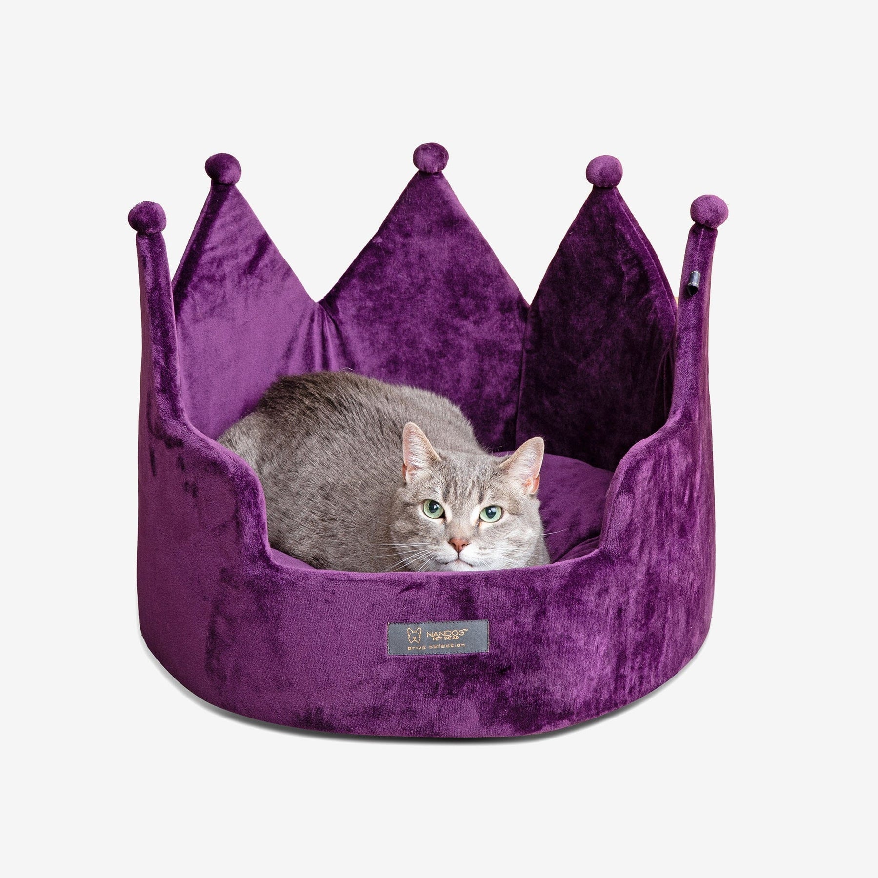 Nandog Pet Gear - Crown Dog & Cat Fun Bed Cloud