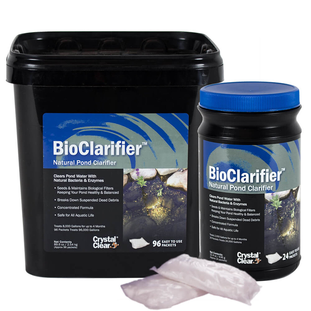 Crystal Clear Pond - Biological Clarifier + Sludge Remover