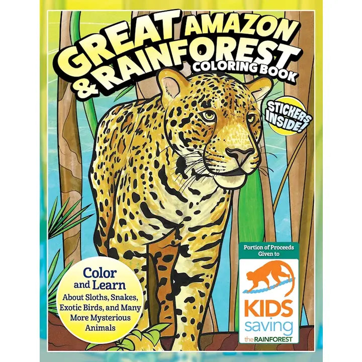 Coloring Book - Great Amazon & Rainforest