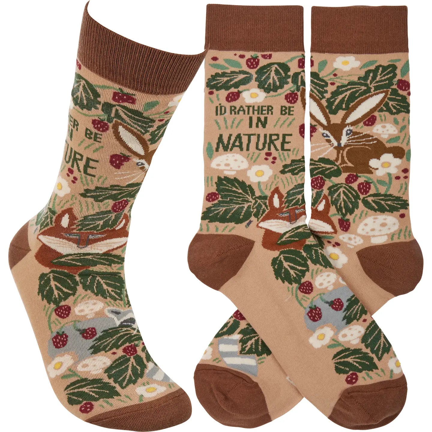 Primitives by Kathy - Socks I'd Rather Be In Nature