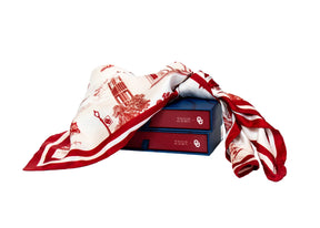 William & Lauren - OU Toile Scarf
