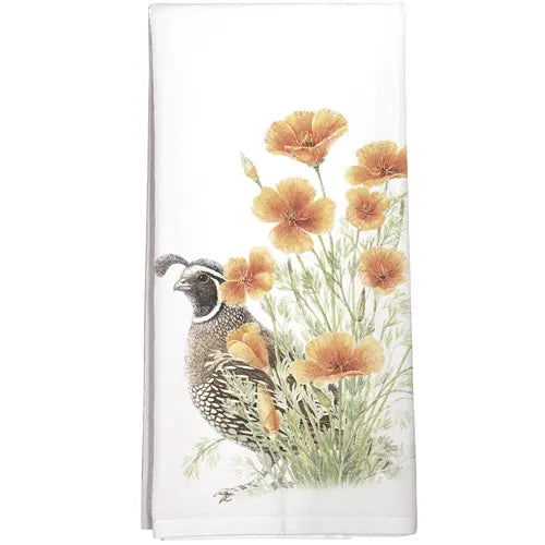 Mary Lake Thompson - Towel Poppy Quail