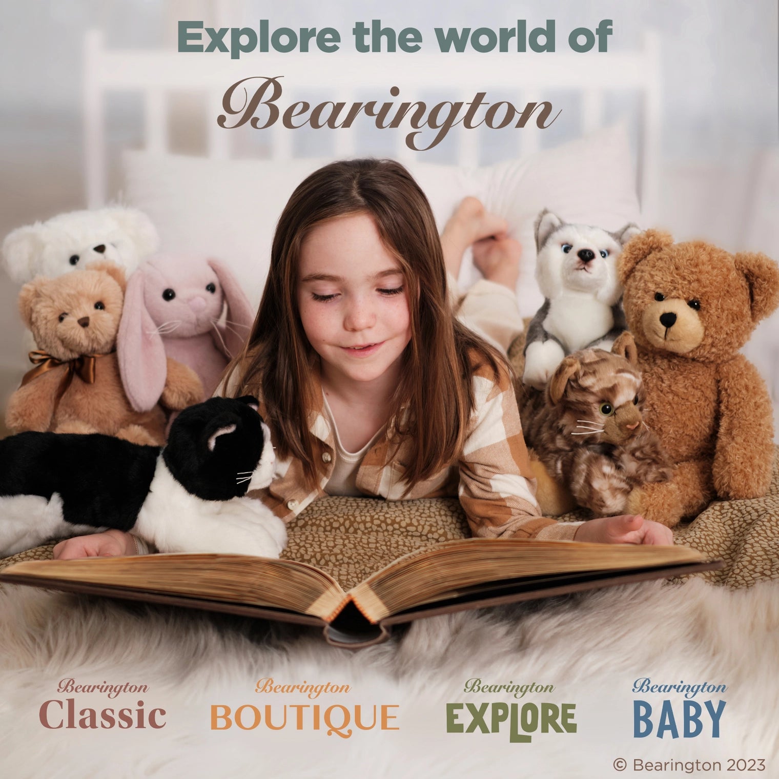 Bearington Collection - Evie Christmas Ballerina Doll