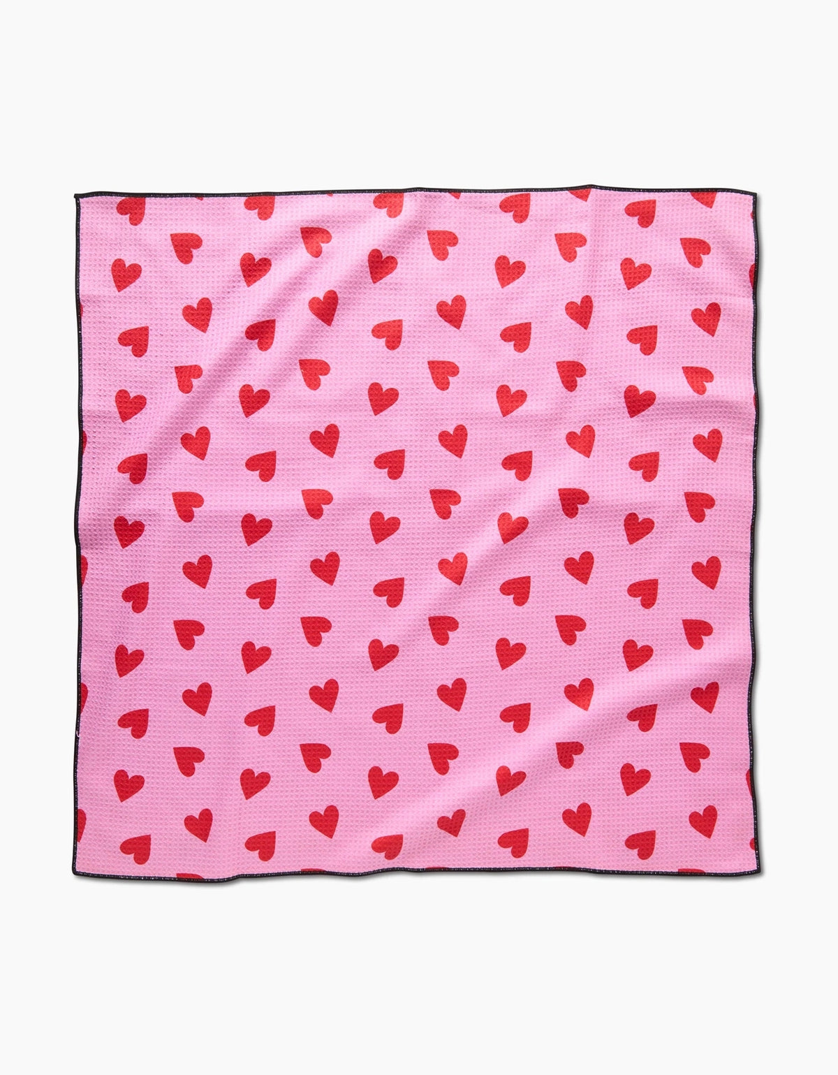 Geometry - Dog Towel I Heart You