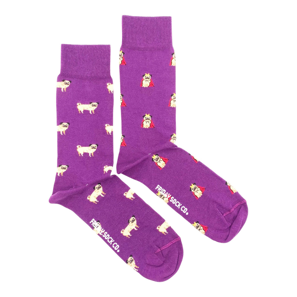 Friday Sock Co. - Men's Socks Pug Mismatched