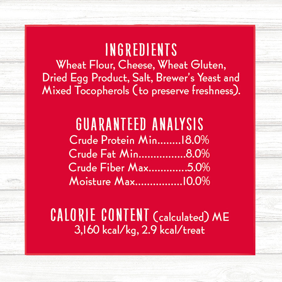 Central Pet Milwaukee - Charlee Bear Dog Treats Cheese & Egg