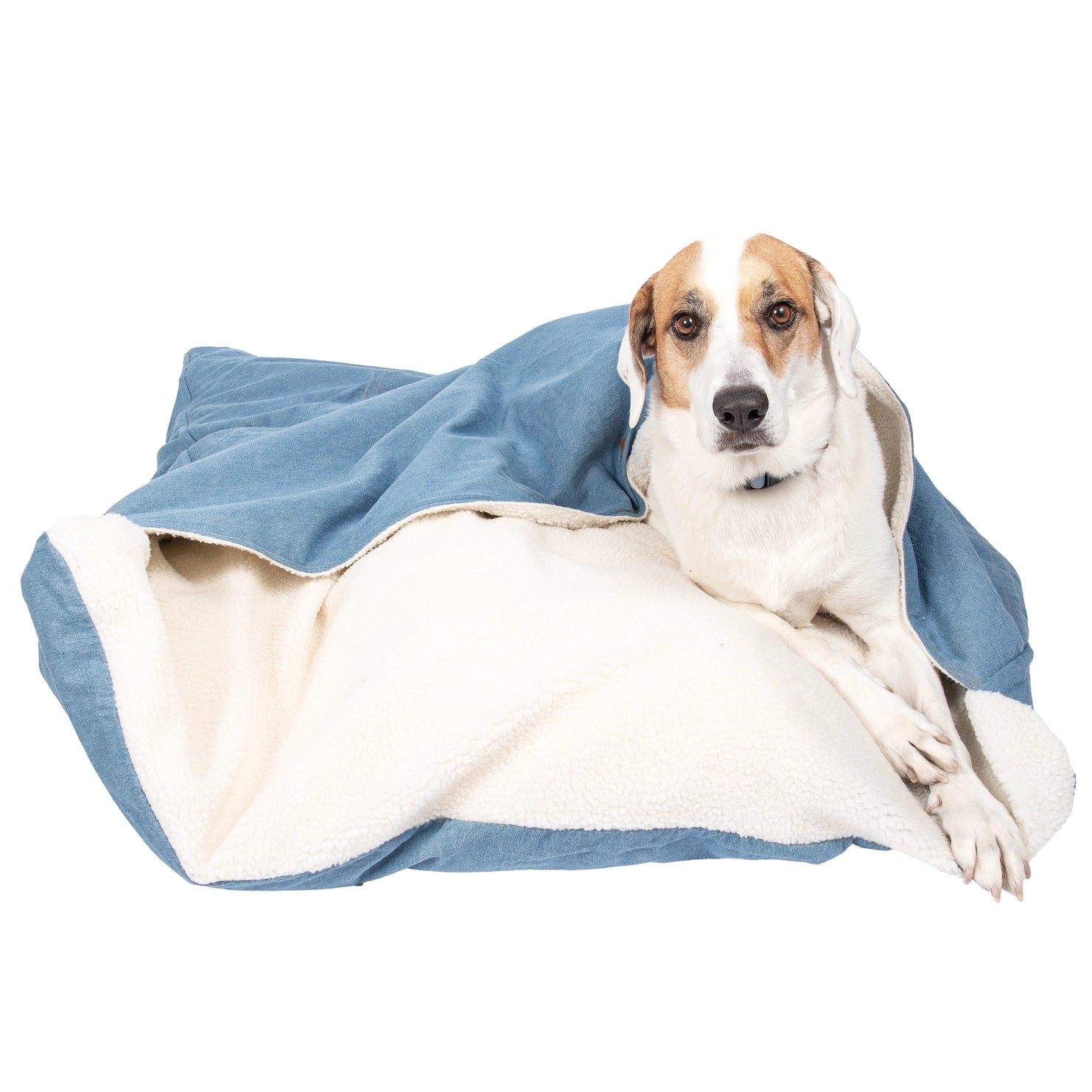 Lexington Pet w/ Wrangler - Bed Denim Envelope Snuggle