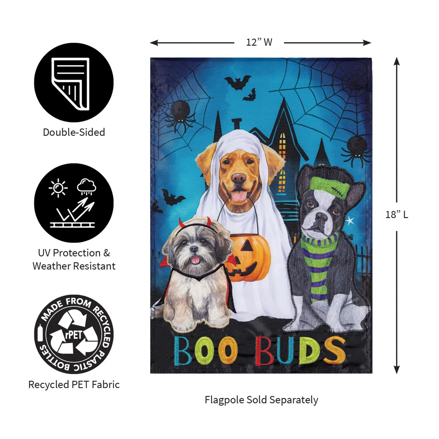 Evergreen Enterprises - Flag Boo Buds