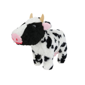 Tuffy Dog Toys - Mighty Farm Cow Plush Squeaky Dog Toy