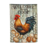 Evergreen Enterprises - Flag Welcome To Our Coop