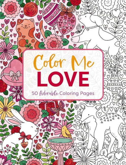 Harper Collins - Color Me Love A Valentine's Day Coloring Book