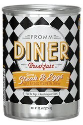 Fromm - Diner Breakfast Sam Steak & Eggs Dog Food Can